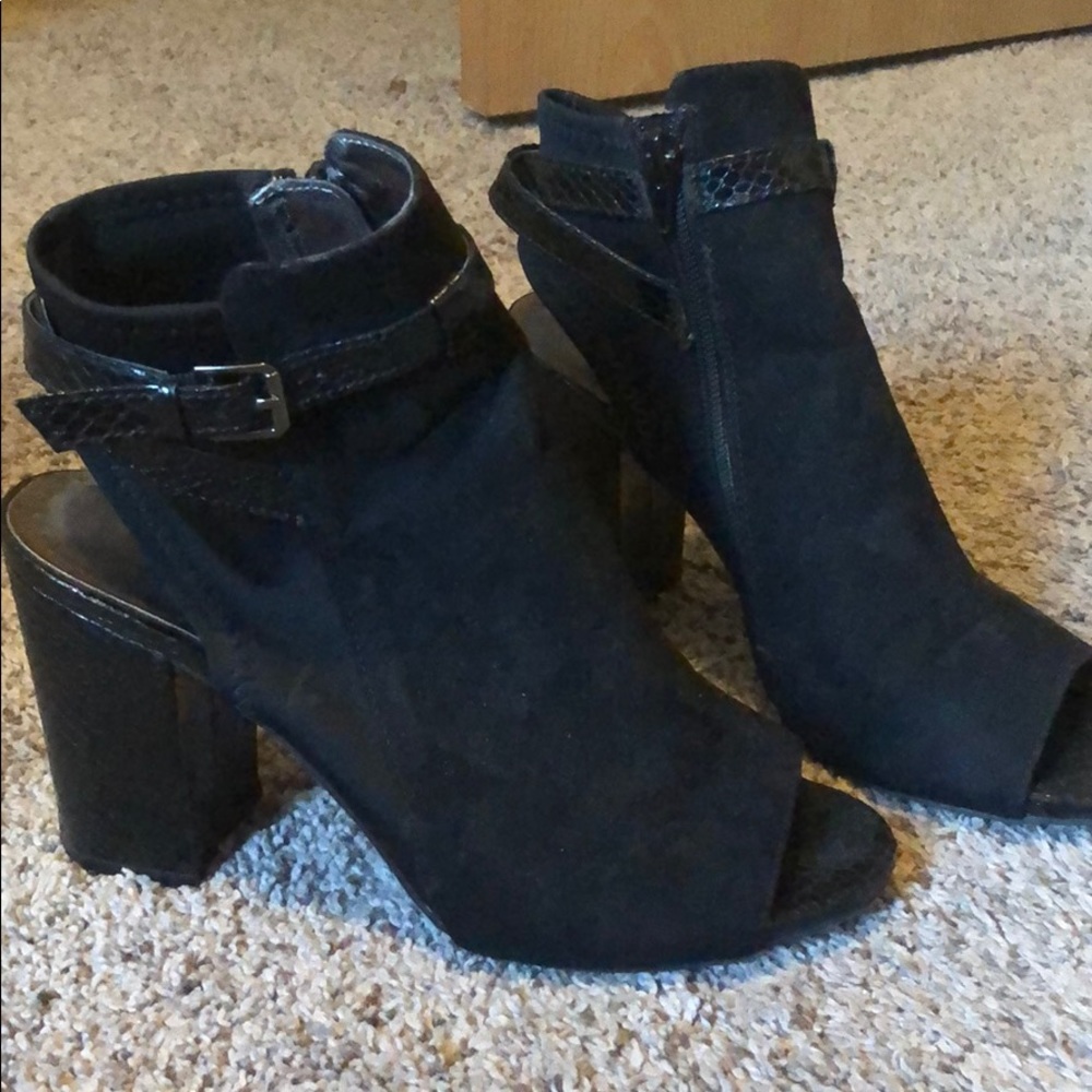 Black booties